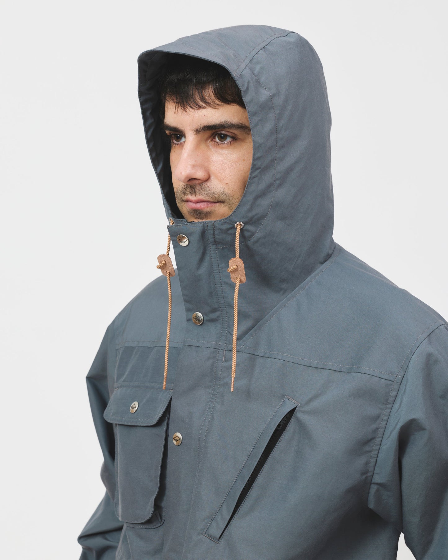 Travel Shell Parka V.3 - Olive x Beige