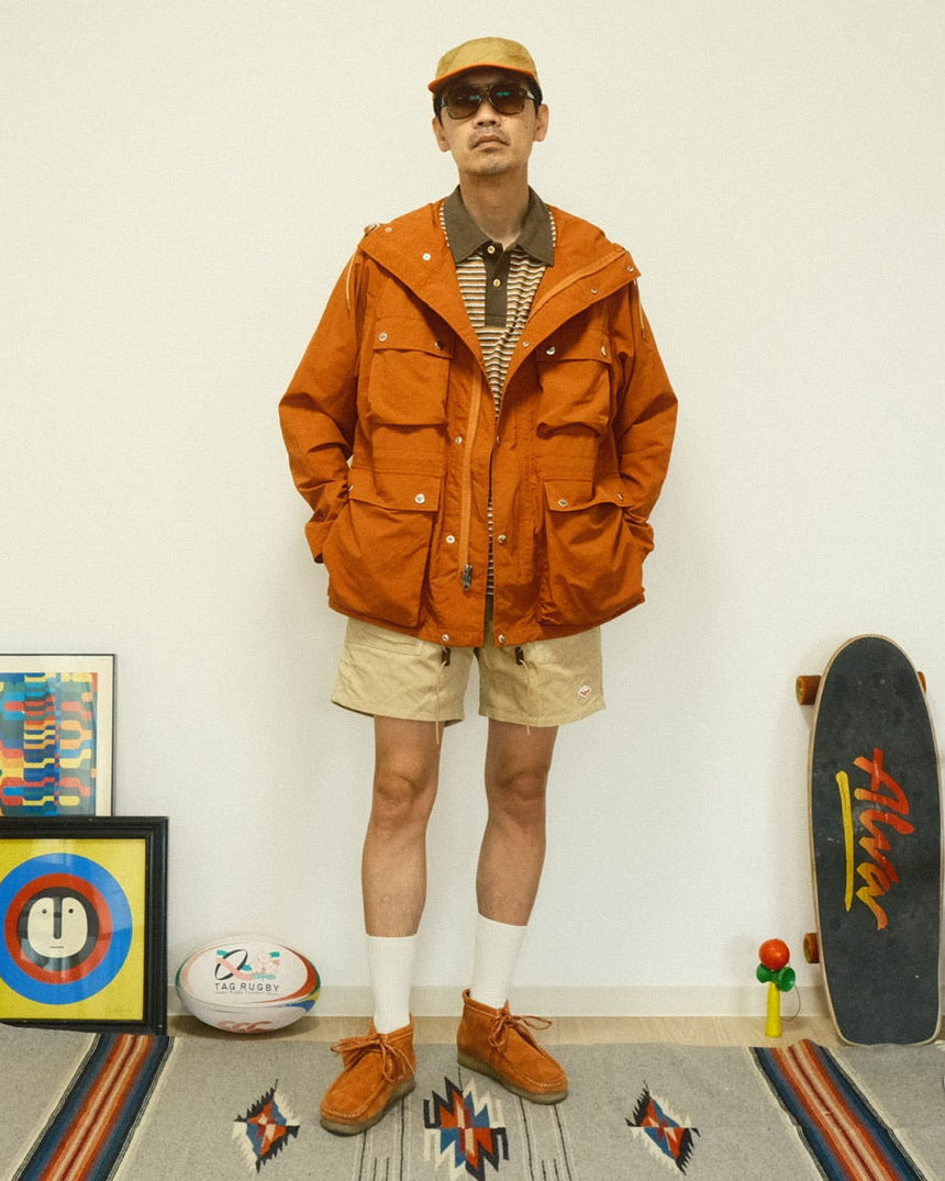 SS27 - Light Shell Parka V.3-Moss Green