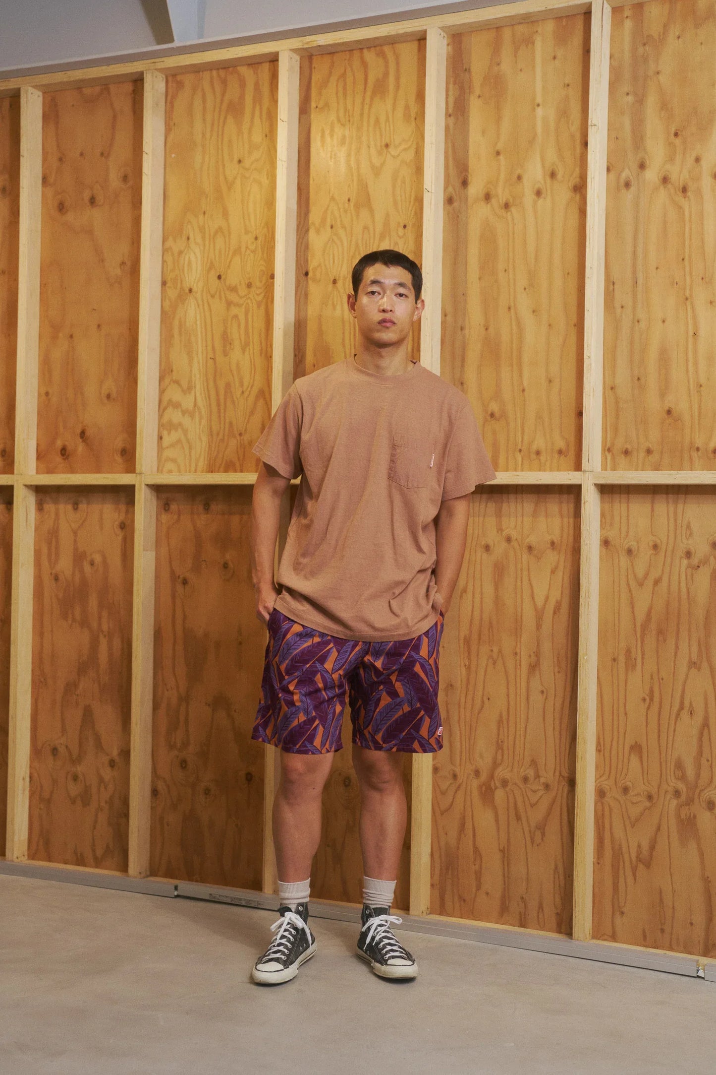 Active Lazy Shorts - Beige Chino