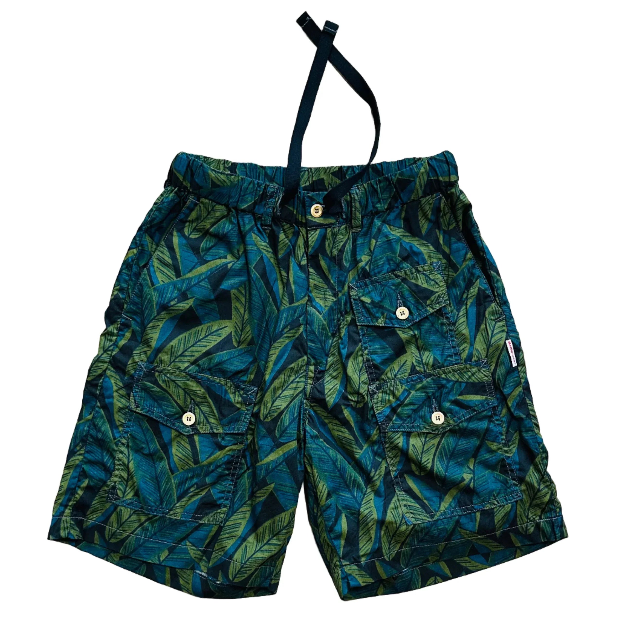 Battenwear x Post O'Alls T&C Shorts - Black Banana Leaf – JAPAN