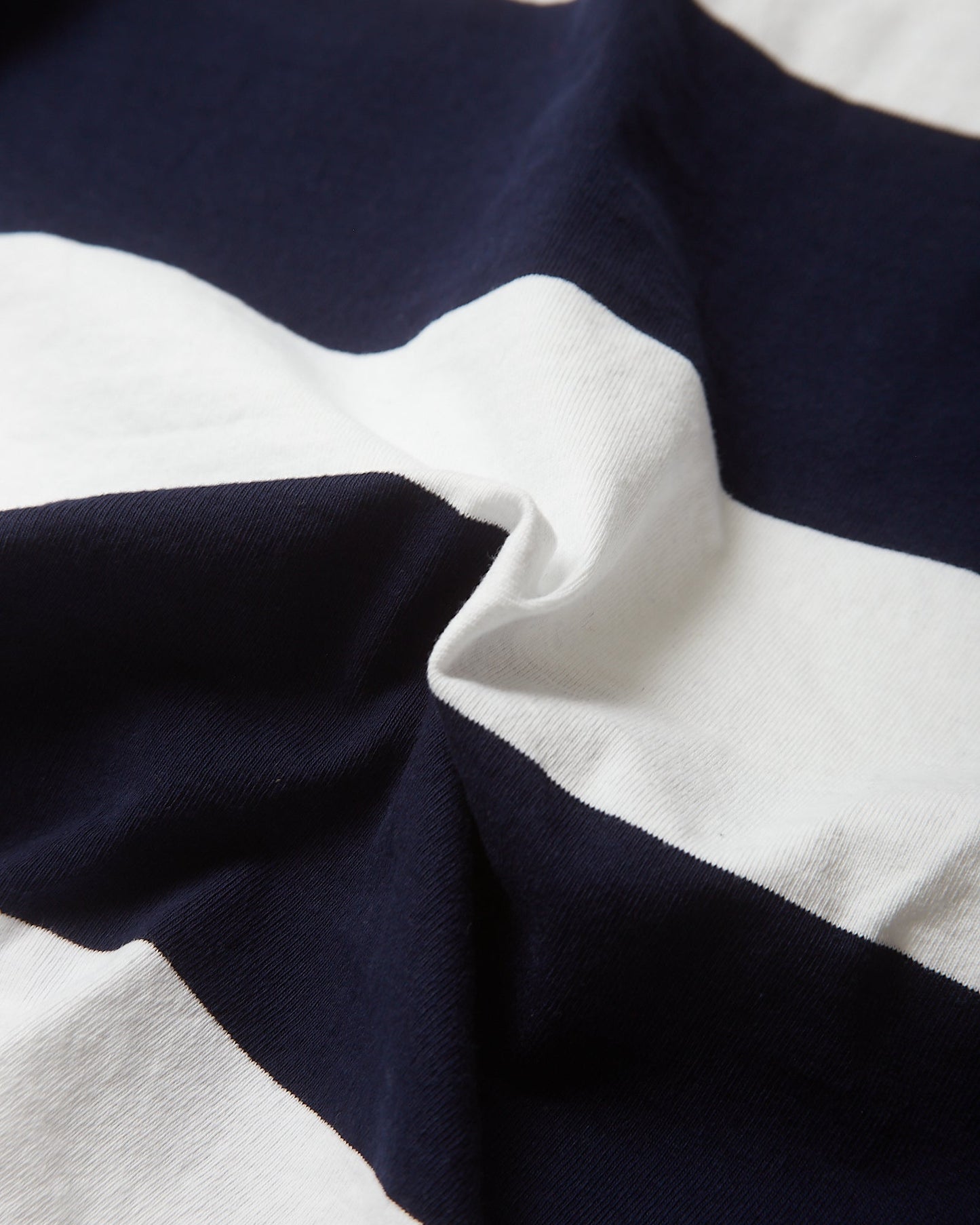 Pocket Rugby Tee / Navy x White