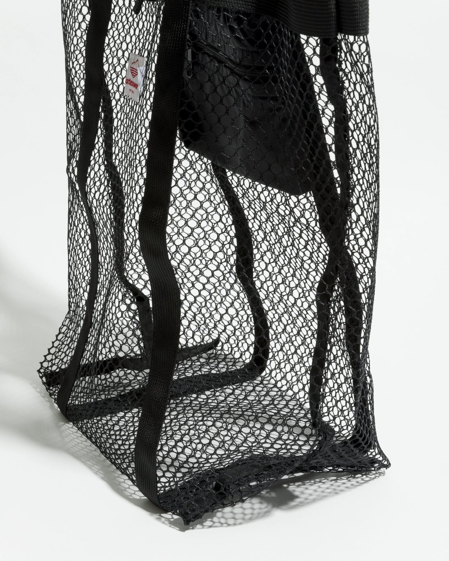 Mesh Tote - Black _ Black