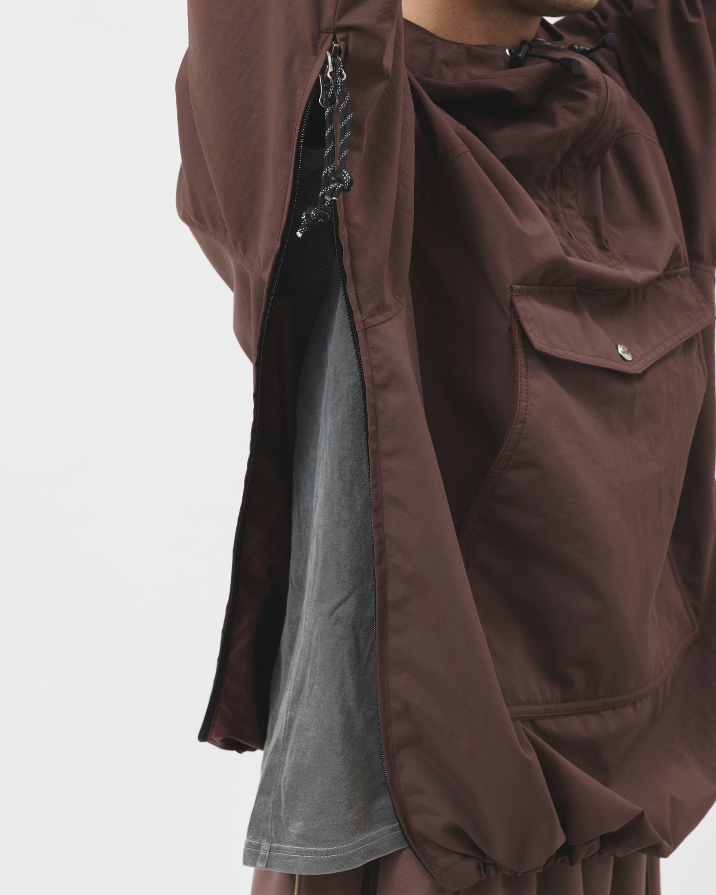 Scout Anorak - Brown Nylon