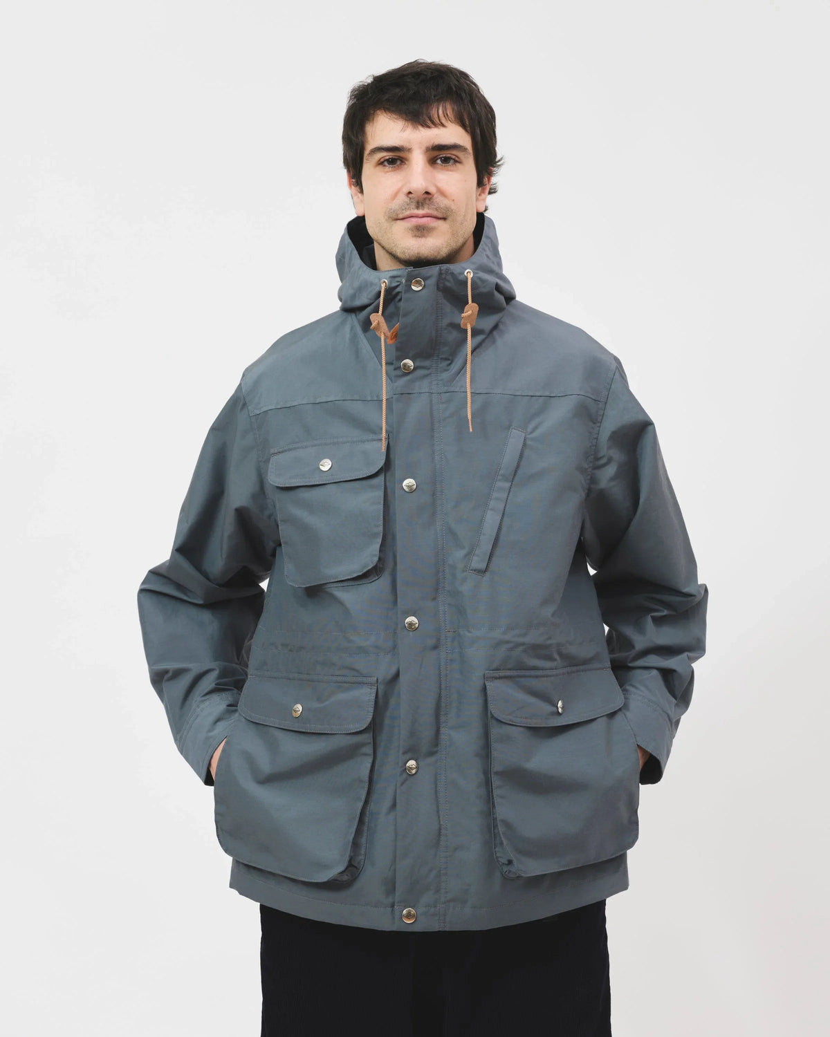 Travel Shell Parka V.3 - Olive x Beige