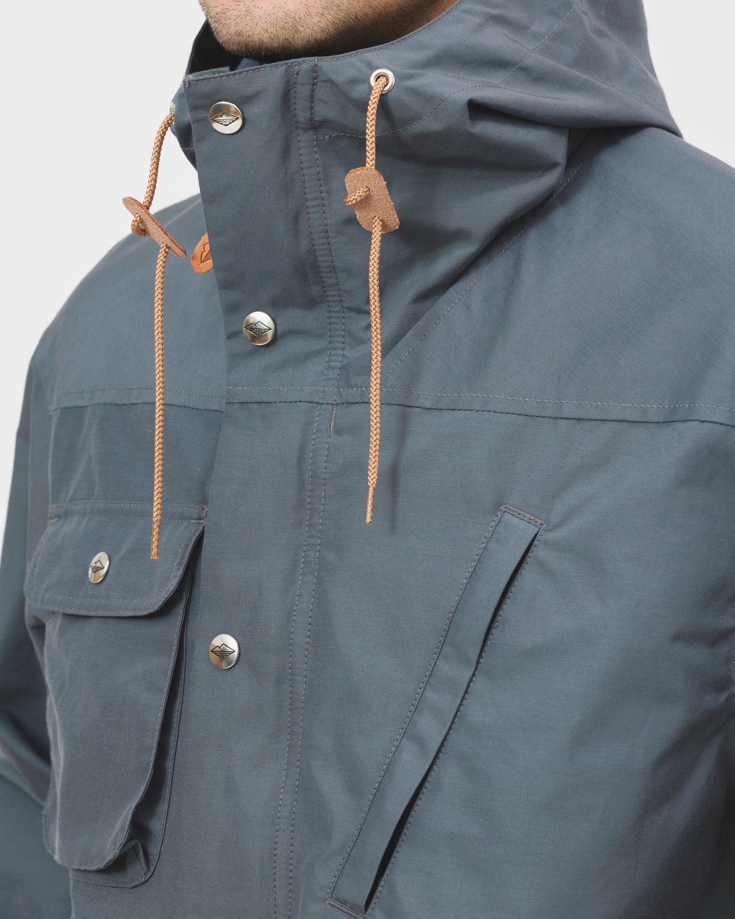 Travel Shell Parka V.3 - Olive x Beige