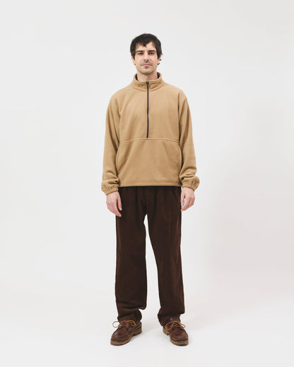 Pull-Over Fleece - Tan