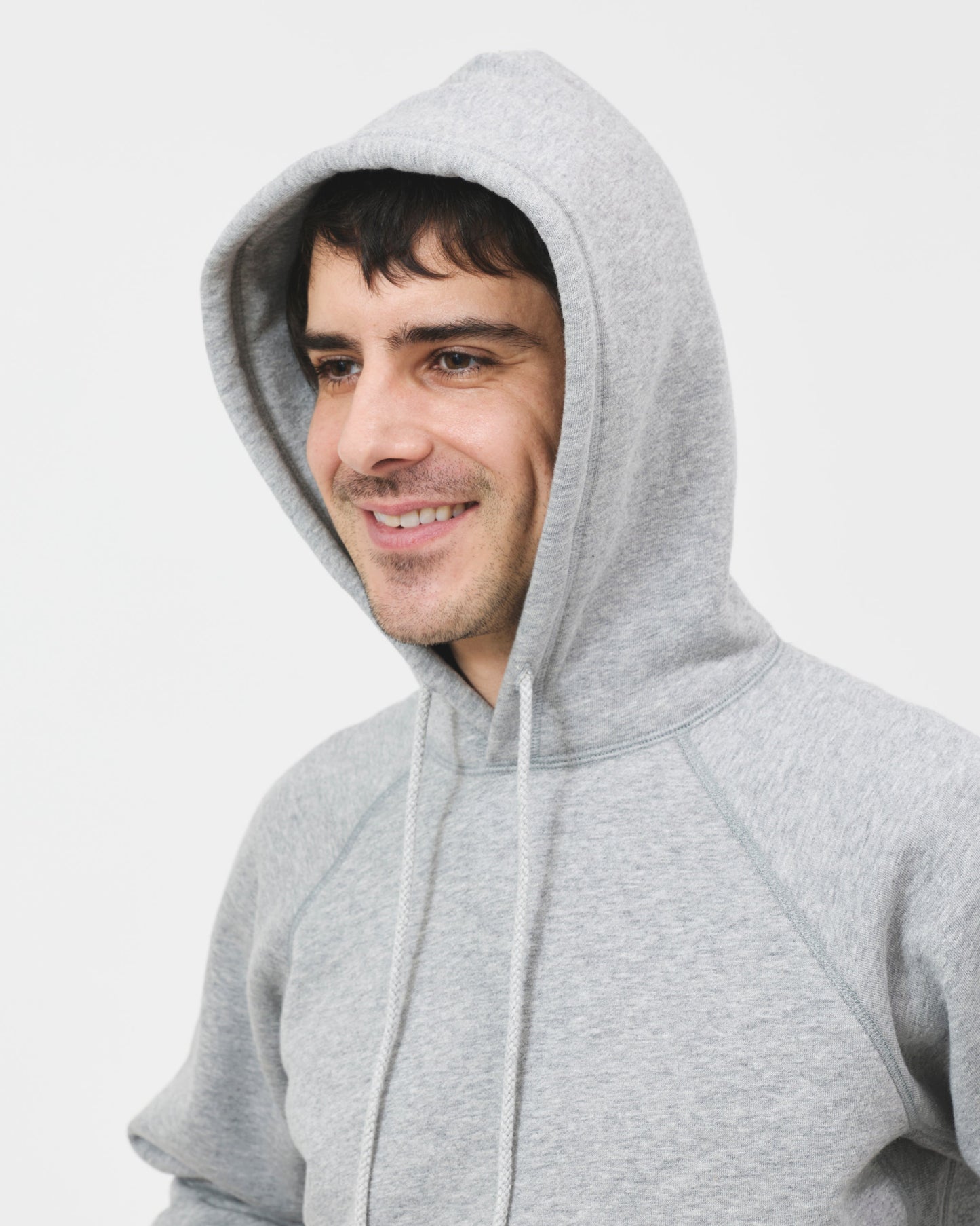 Reach-Up Hoody -  Heather Grey