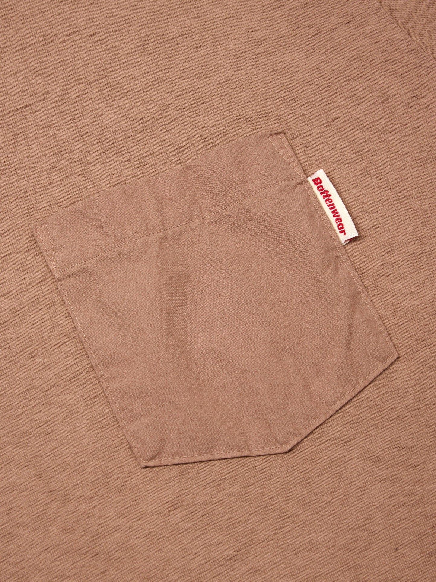 Pocket-On Tee - Mocha