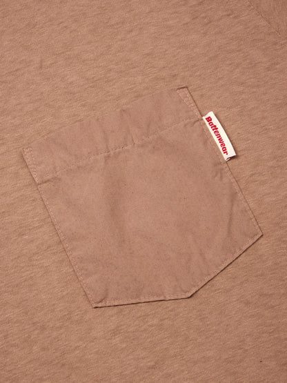 Pocket-On Tee - Mocha