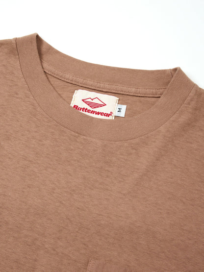 Pocket-On Tee - Mocha