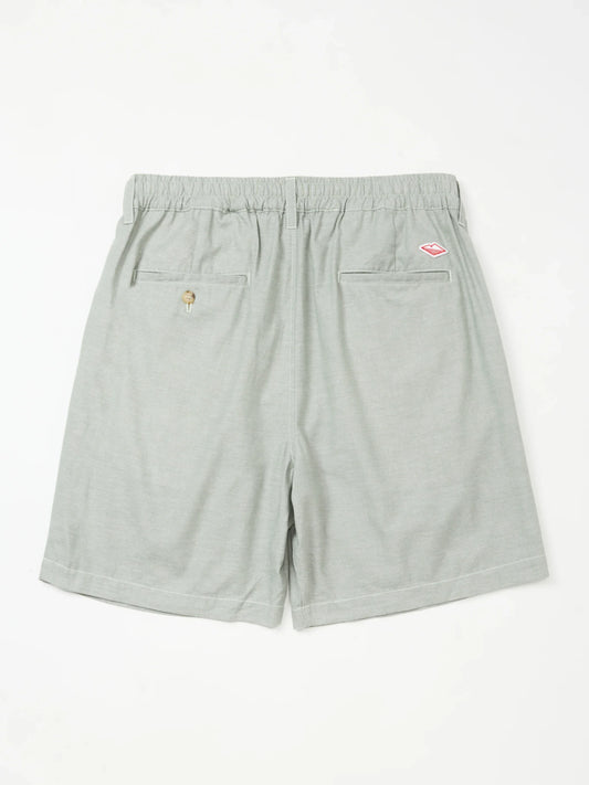 Weekend Shorts - Khaki Green Dungaree