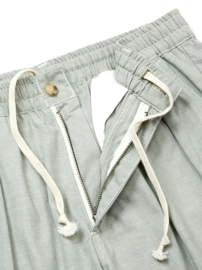 Weekend Shorts - Khaki Green Dungaree