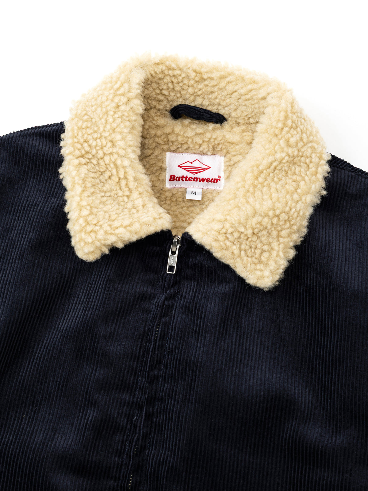 Shearling Flyer Jacket - Navy Corduroy