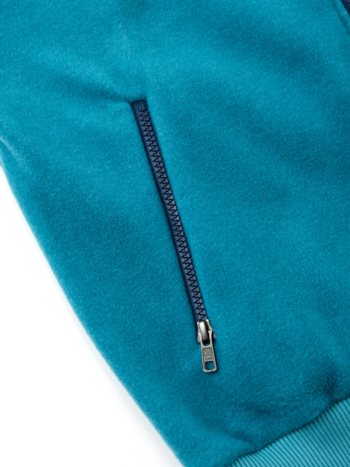 Warm-Up Fleece - Teal Blue