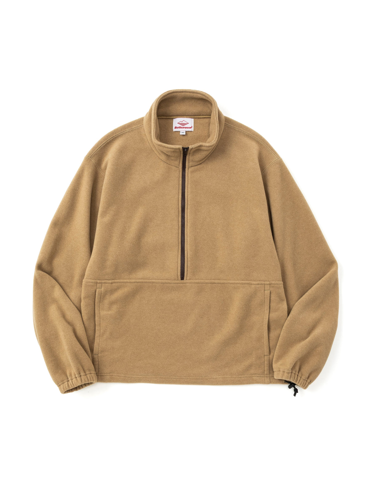 Pull-Over Fleece - Tan