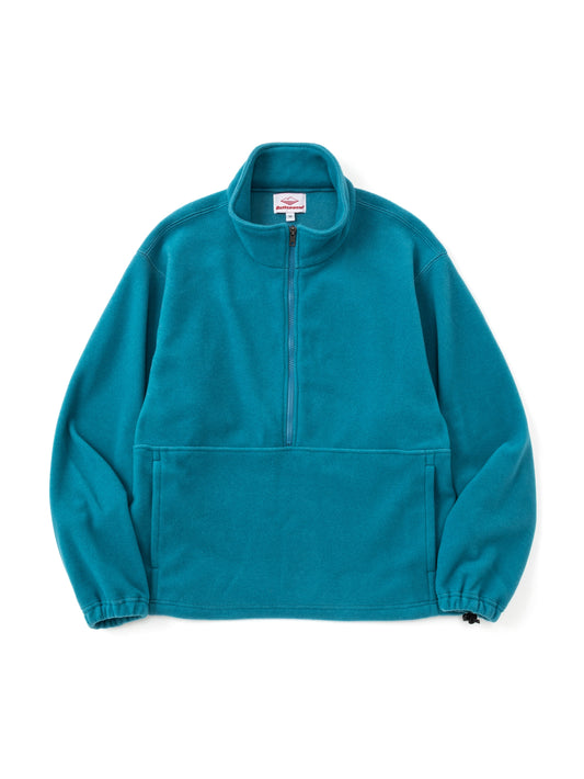 Pull-Over Fleece - Teal Blue
