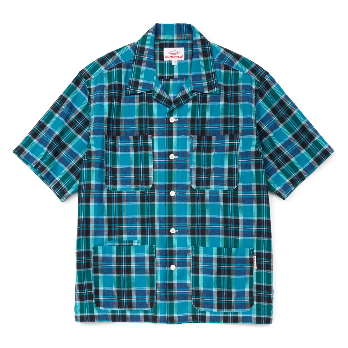 Five Pocket Island Shirt - Blue Madras