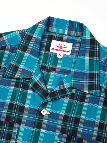 Five Pocket Island Shirt - Blue Madras