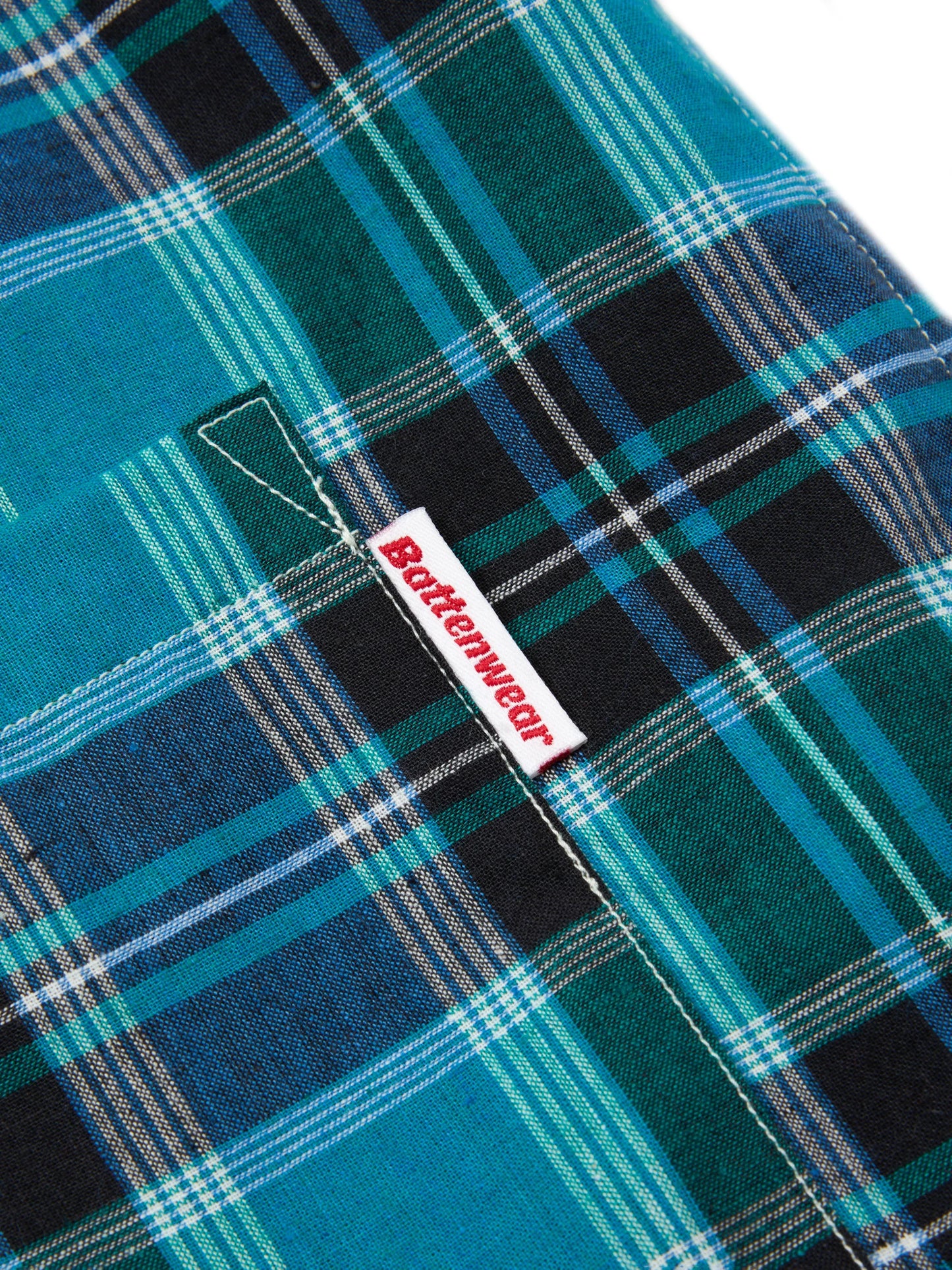 Five Pocket Island Shirt - Blue Madras