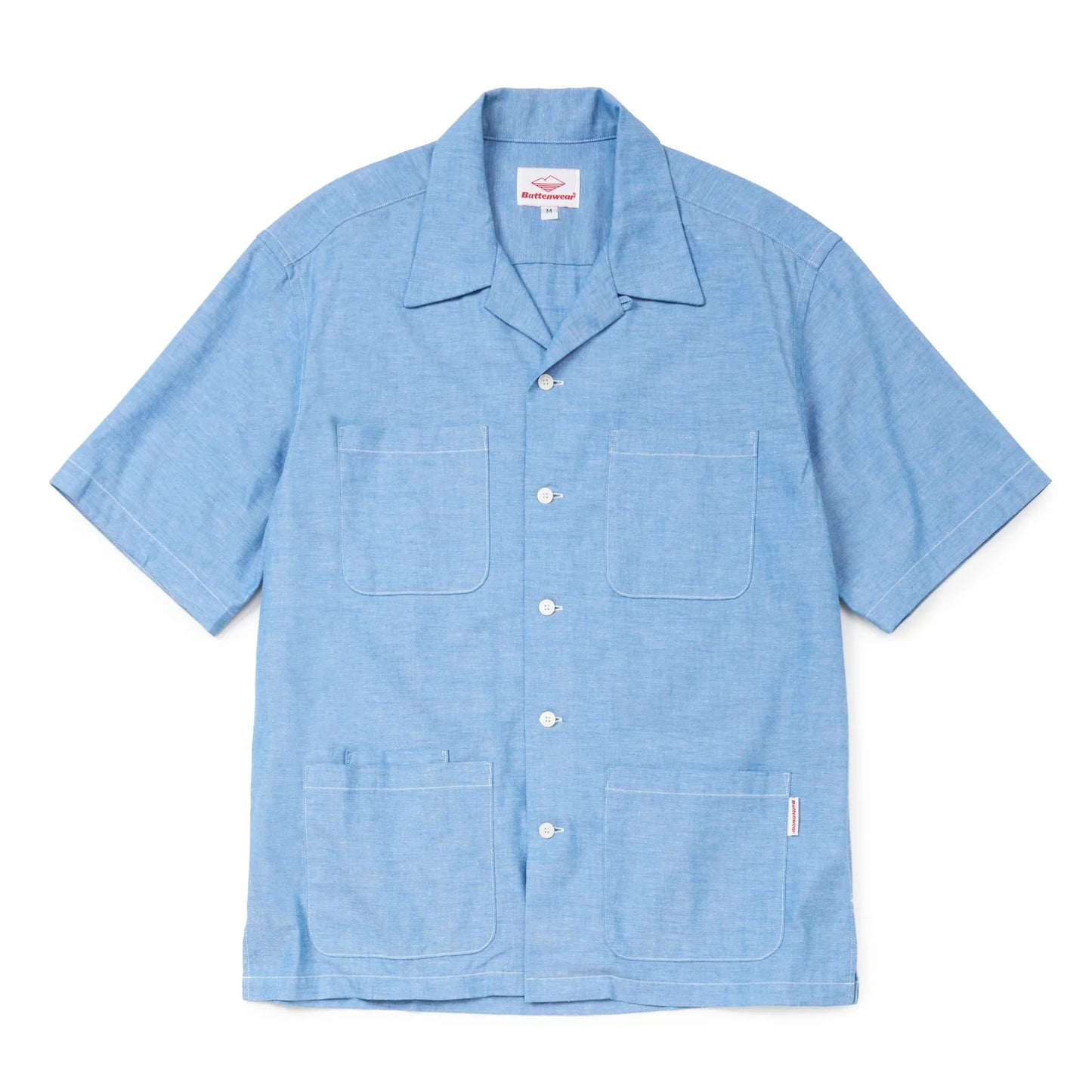 Five Pocket Island Shirt - Blue Dungaree