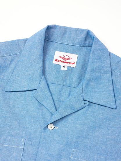 Five Pocket Island Shirt - Blue Dungaree
