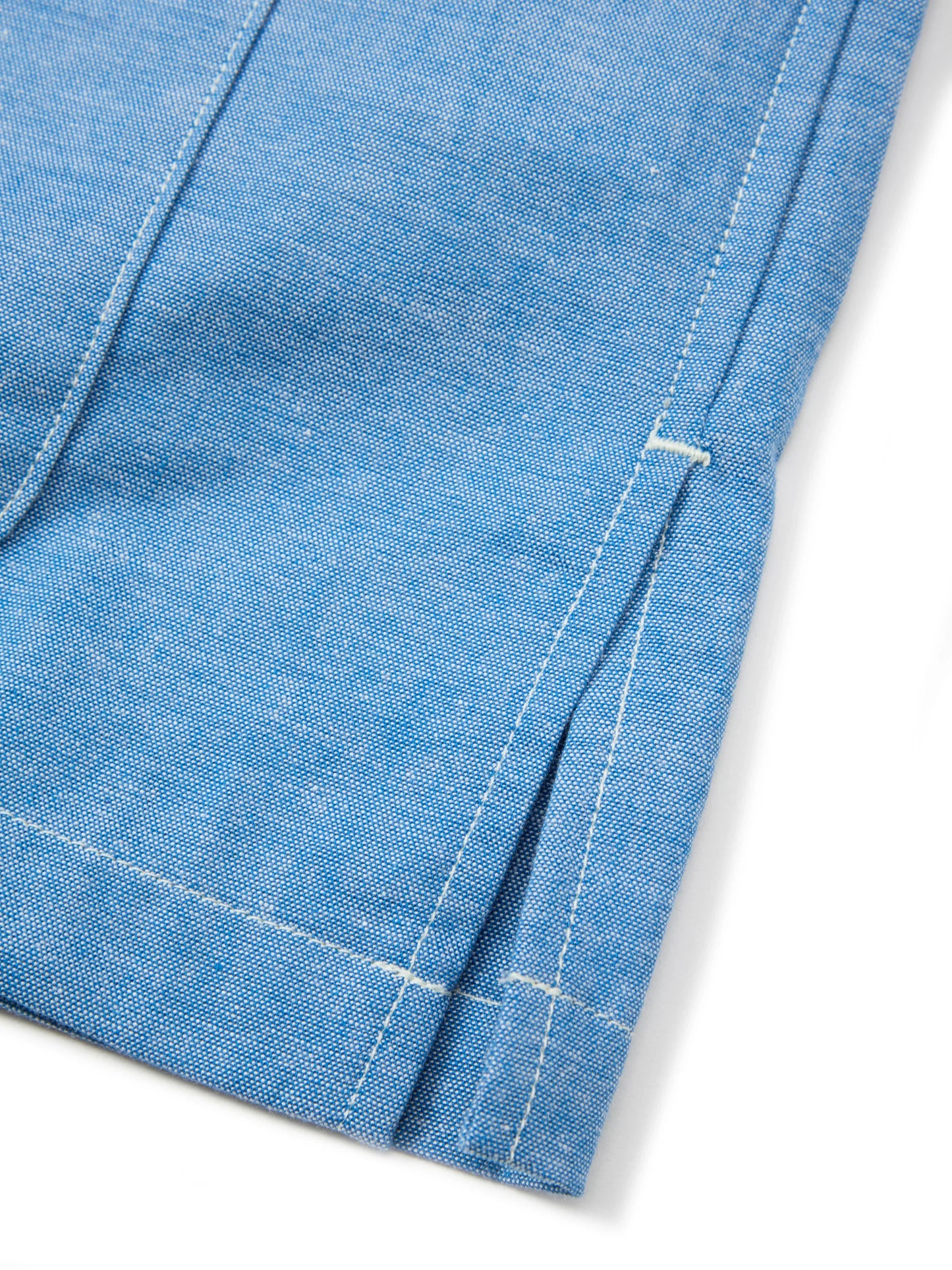Five Pocket Island Shirt - Blue Dungaree
