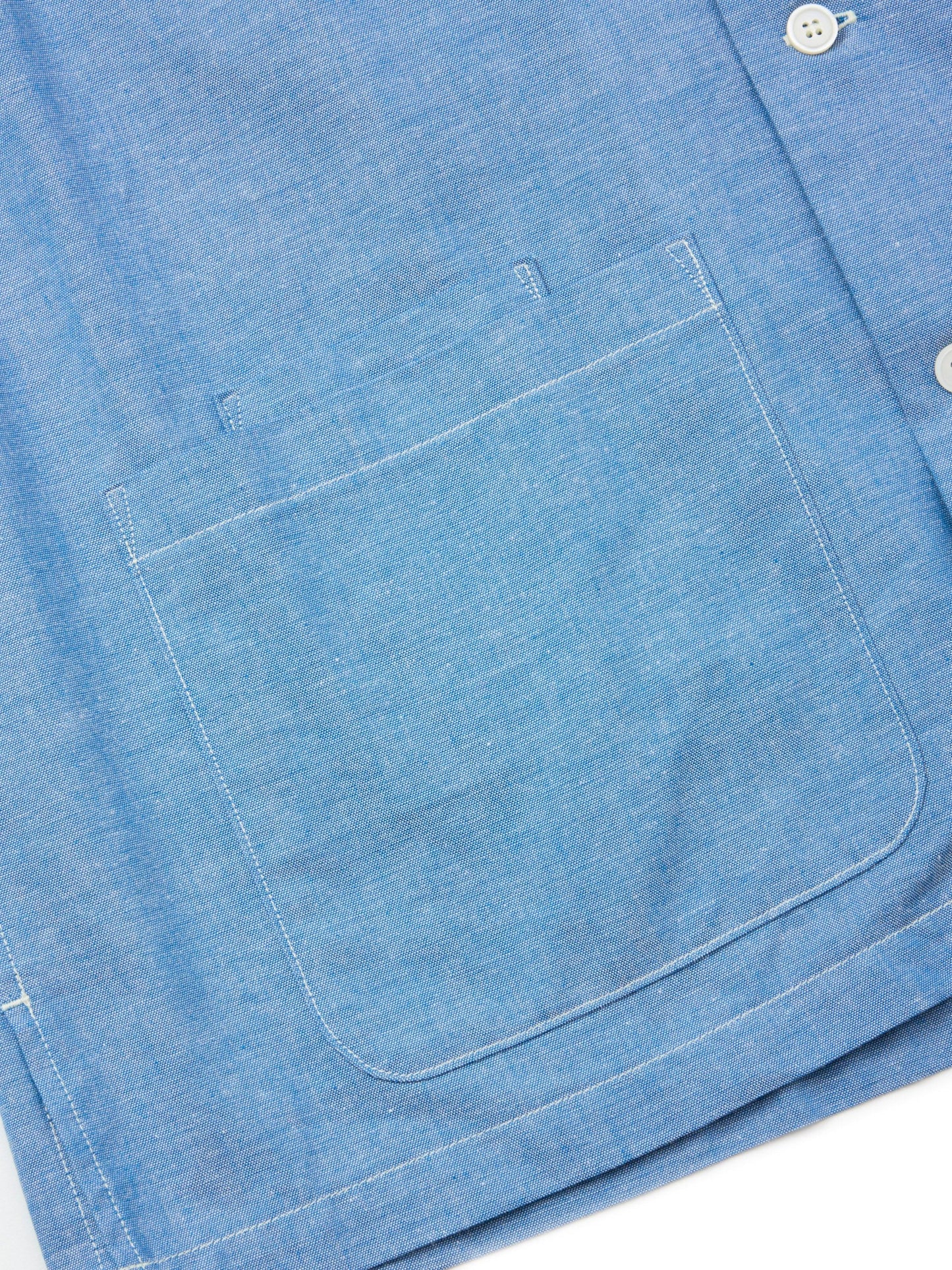 Five Pocket Island Shirt - Blue Dungaree