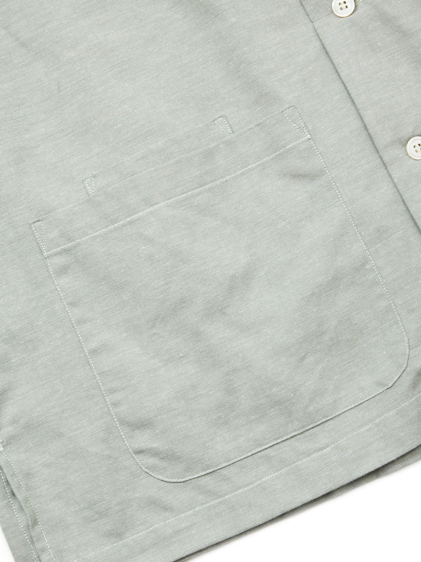 Five Pocket Island Shirt - Khaki Green Dungaree
