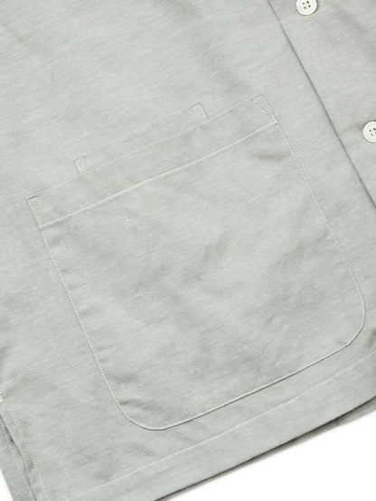 Five Pocket Island Shirt - Khaki Green Dungaree