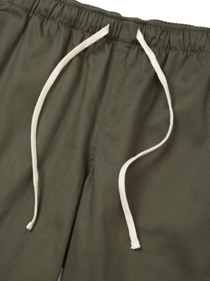 Active Lazy Shorts - Army Green Chino