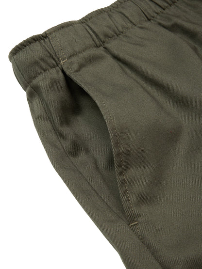 Active Lazy Shorts - Army Green Chino