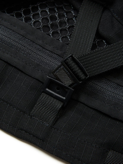 Mini Packable Tote - Black Cotton x Black