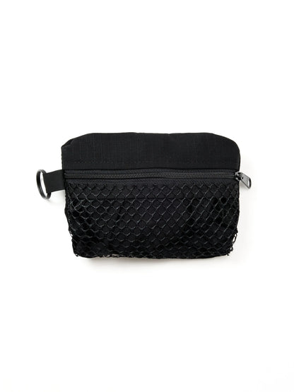 Mini Packable Tote - Black Cotton x Black