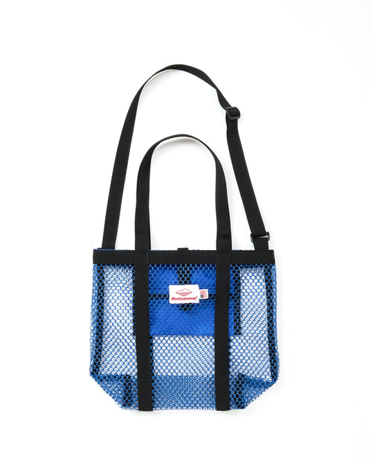 SS27 - Mini Mesh Tote - Royal _ Black