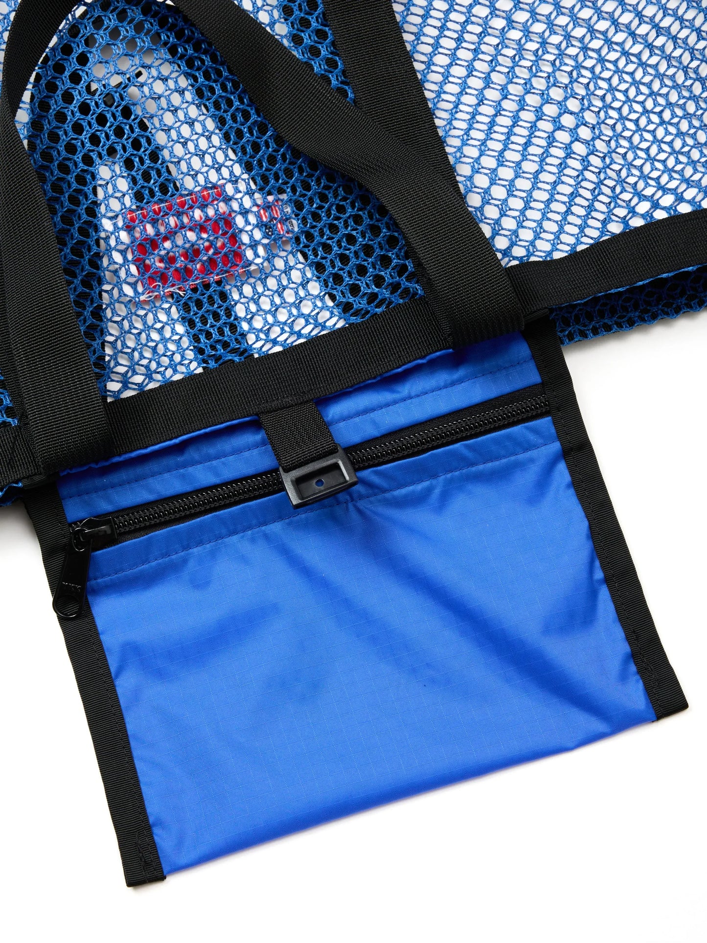 Mesh Tote - Royal _ Black
