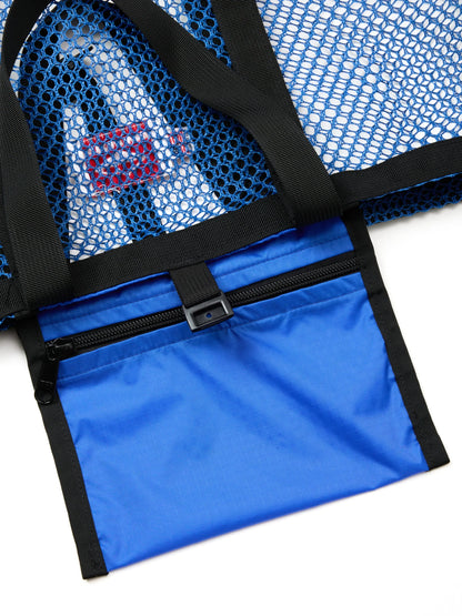 Mesh Tote - Royal _ Black
