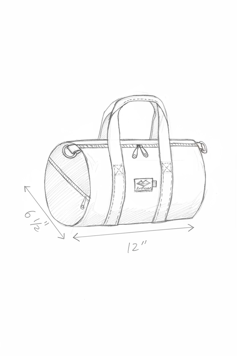 SS27 - Mini Duffle / Peacock