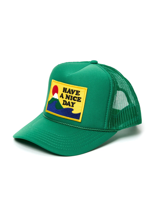 H.A.N.D. Trucker Hat - Kelly Green