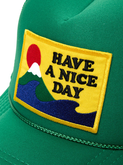 H.A.N.D. Trucker Hat - Kelly Green