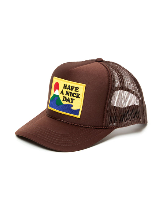 SS27 - H.A.N.D. Trucker Hat - Brown