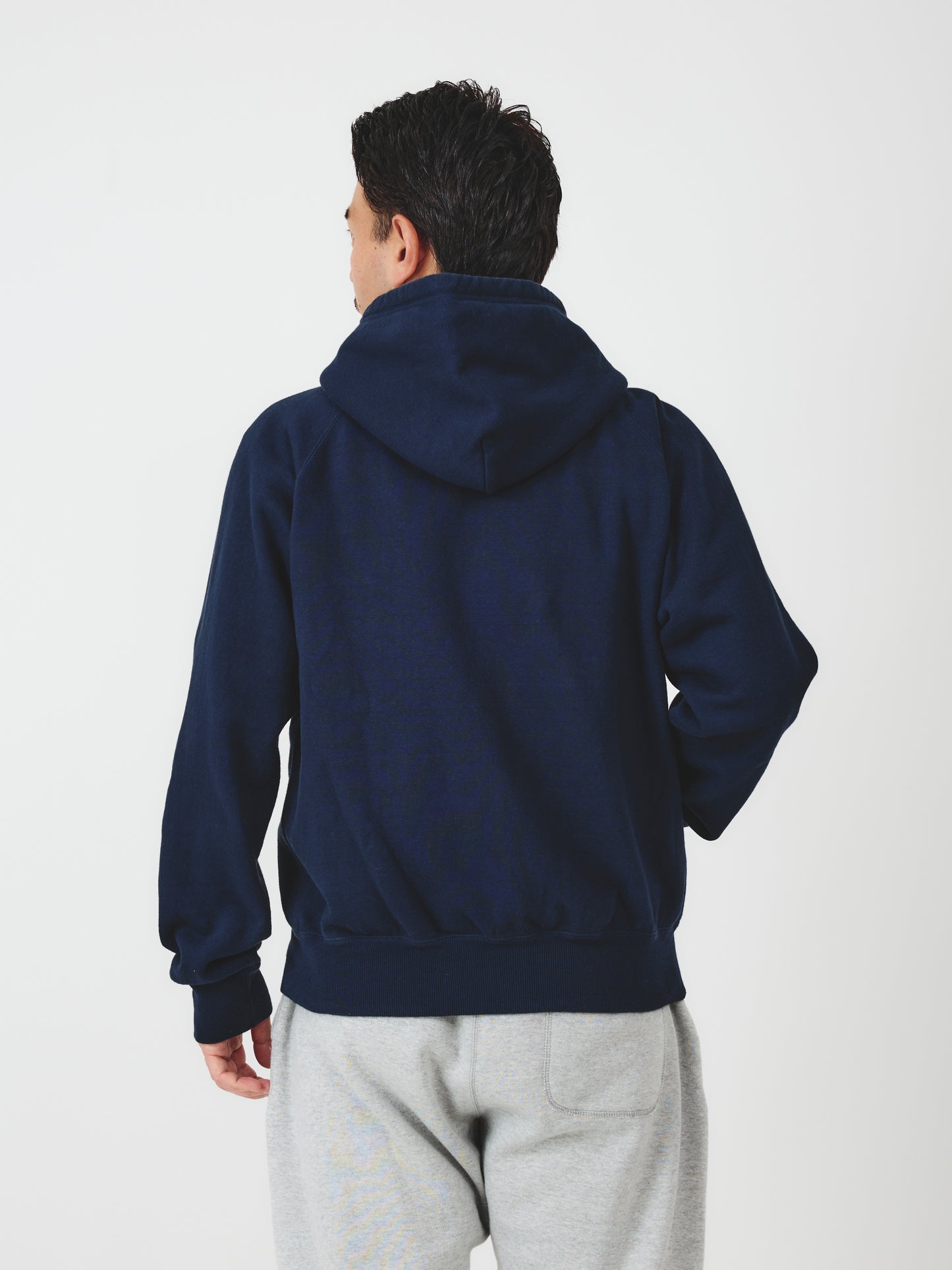 Zip Reach-Up Hoody V.2 / Navy