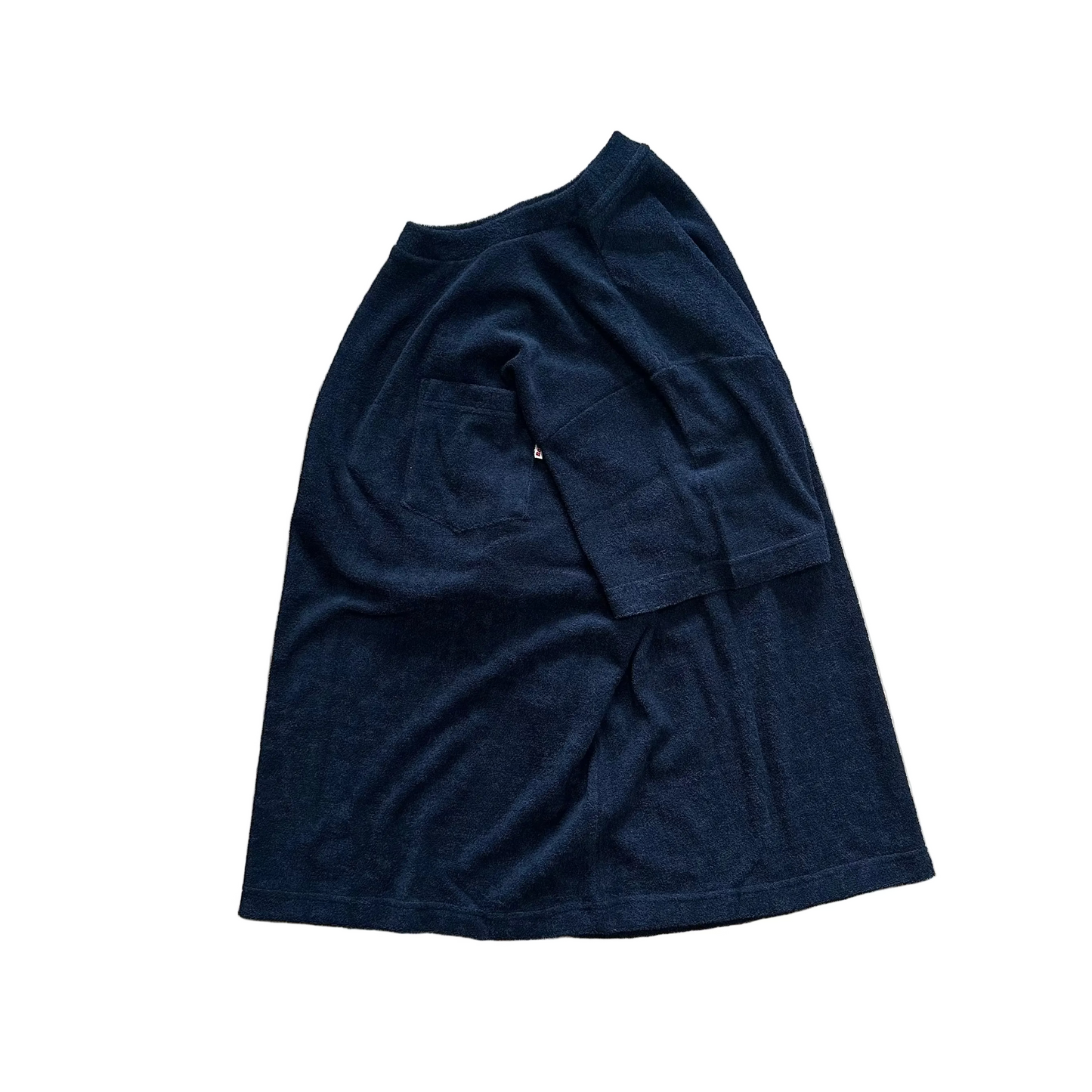 Beach Tee-Navy Terry