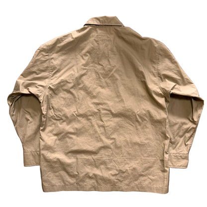 Canyon Shirt Jacket -Beige Typewriter