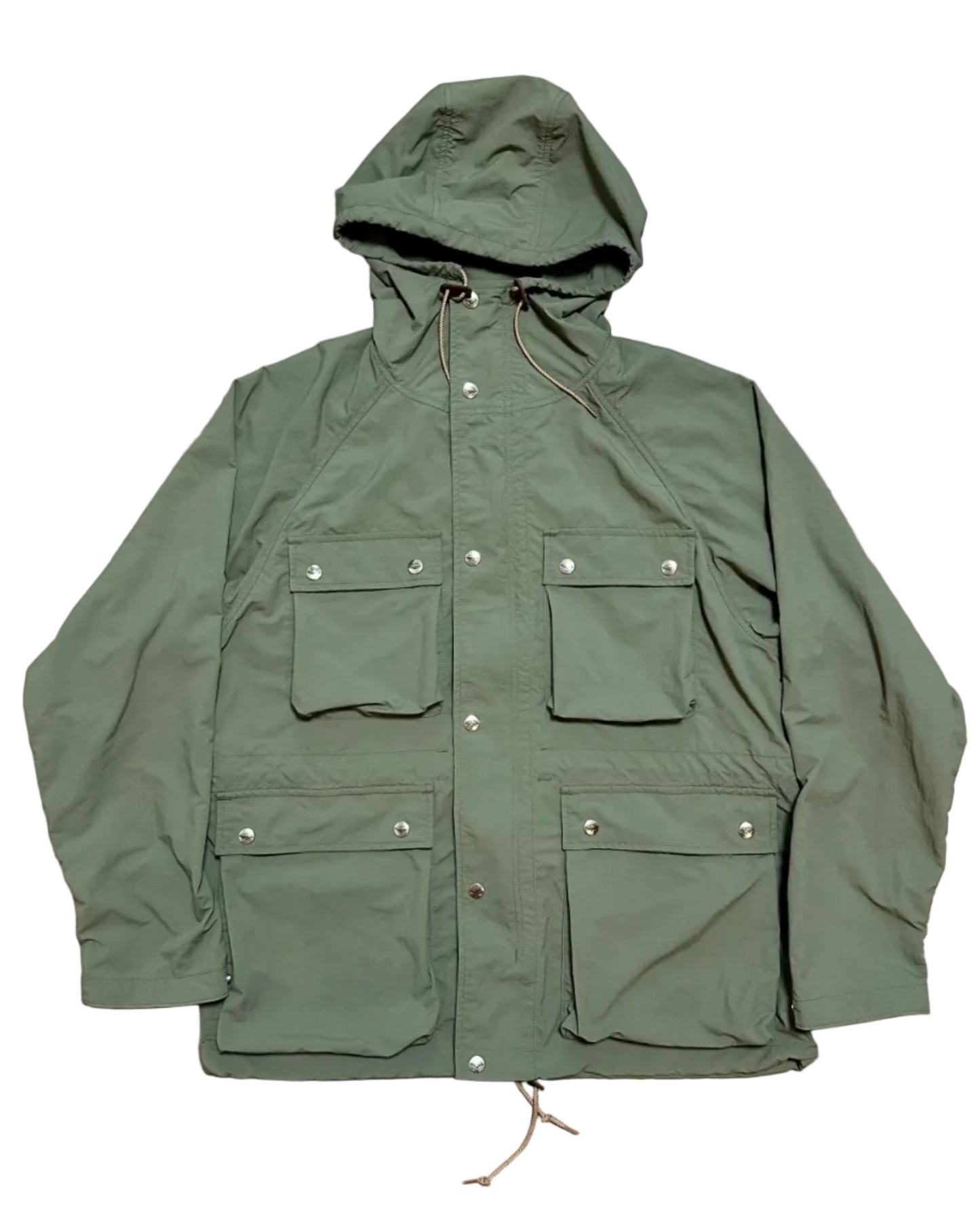 SS27 - Light Shell Parka V.3-Moss Green