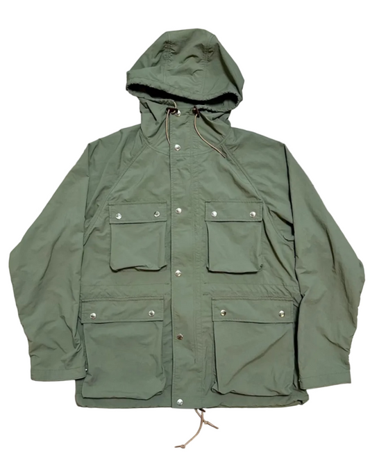 SS27 - Light Shell Parka V.3-Moss Green