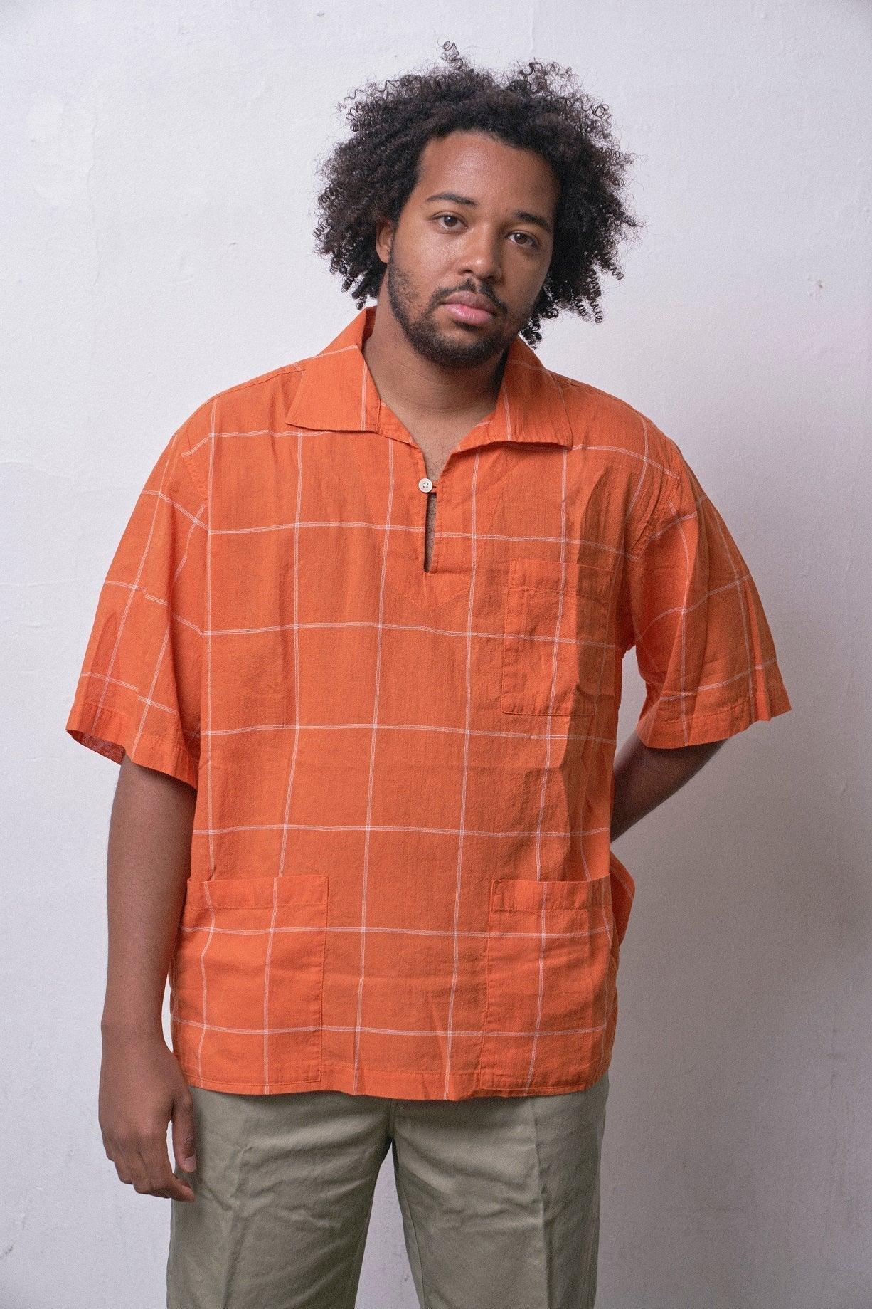 Topanga Pullover / Light Blue Windowpane