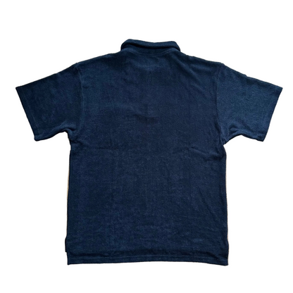 Beach Polo-Navy Terry