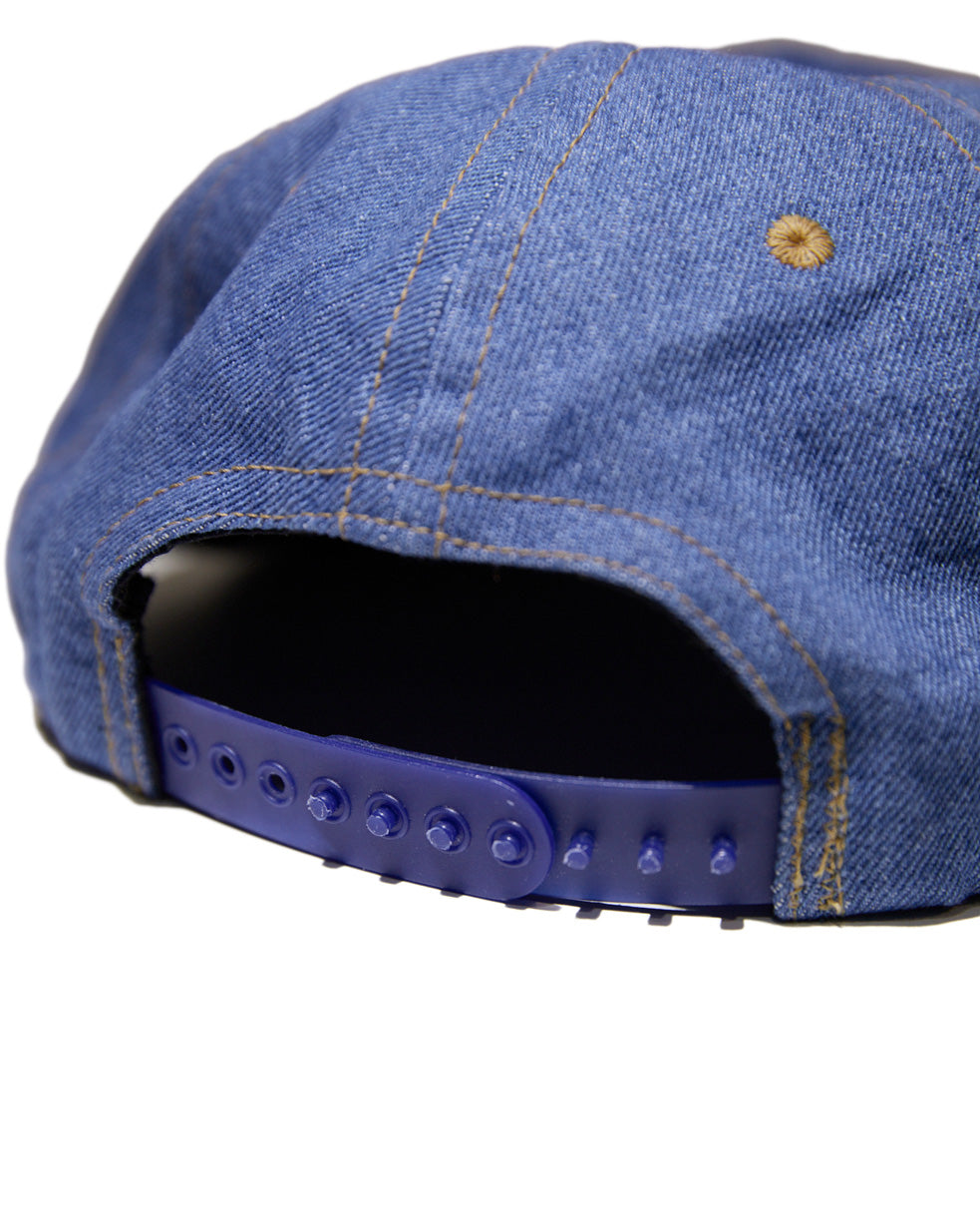 Club Cap / Washed Indigo Denim