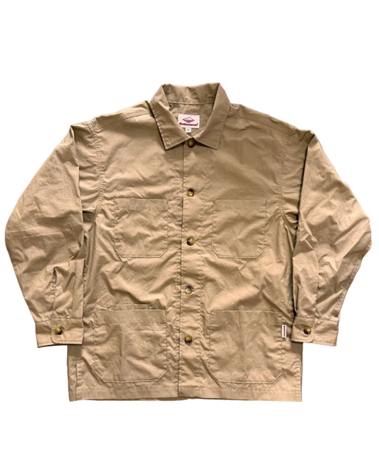 SS27 - Canyon Shirt Jacket -Beige Typewriter