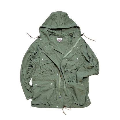 SS27 - Light Shell Parka V.3-Moss Green